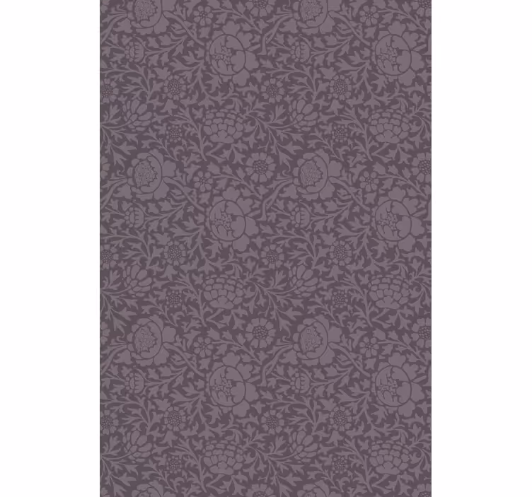 Hallway wallpaper elegant grey pattern - TenStickers
