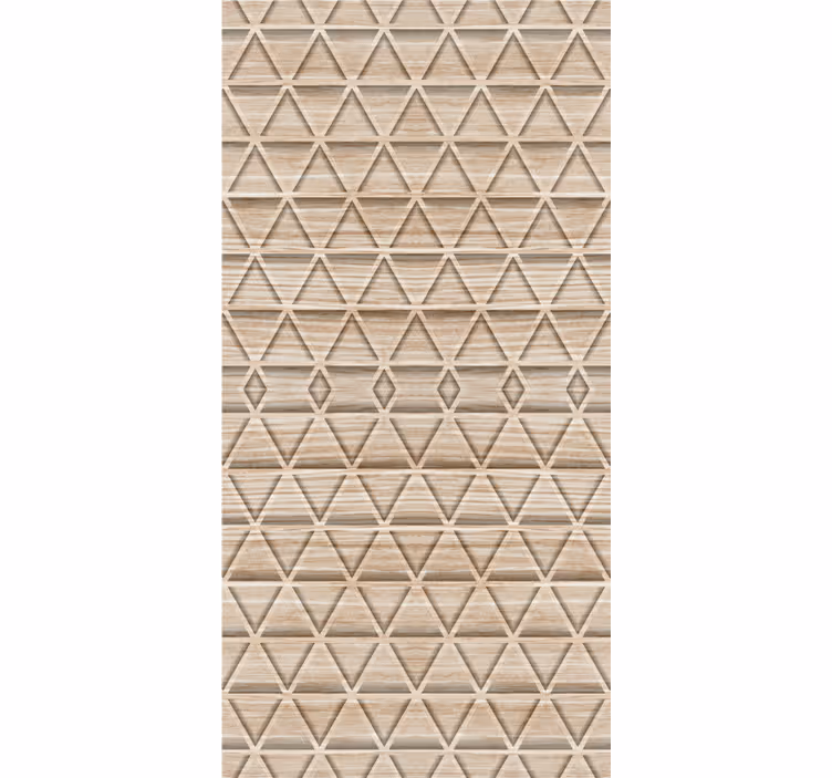 Textured wallpaper geometric natural design - TenStickers