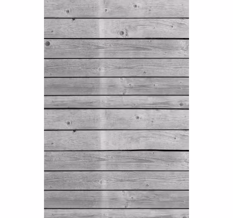 Rustic wallpaper in dark gray wood texture - TenStickers