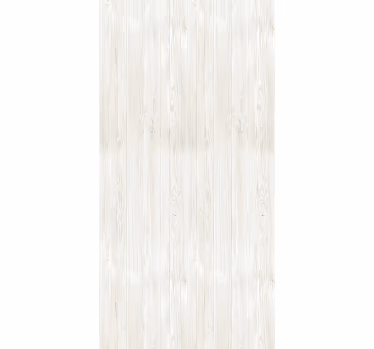 Rustic wallpaper in white wood finish - TenStickers