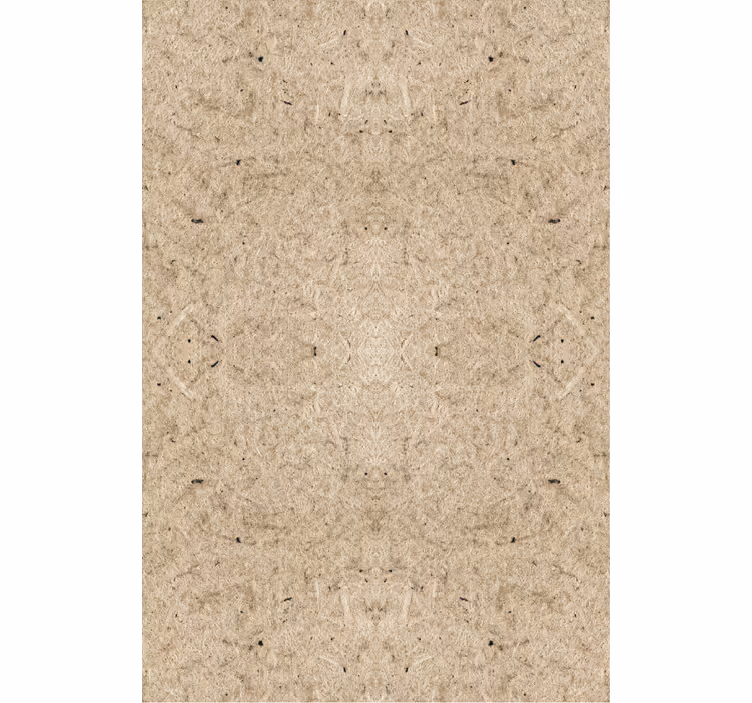 Living room wallpaper with wood corkboard effect - TenStickers