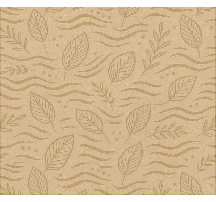 Soothing beige office wallpaper - TenStickers
