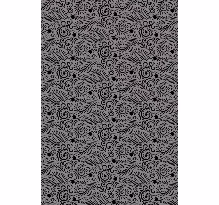 Modern wallpaper ornate swirl designs - TenStickers