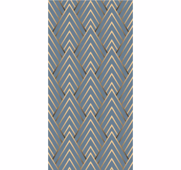 Modern wallpaper with trendy geometric design - TenStickers