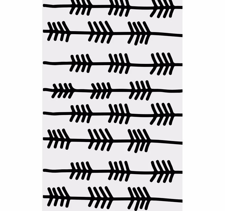 Modern wallpaper with arrows pattern design - TenStickers