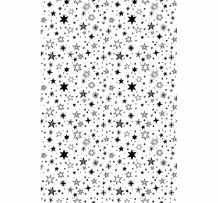 Teens wallpaper starry night design - TenStickers