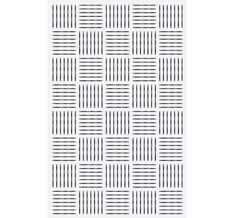 Kitchen wallpaper in nordic line design - TenStickers