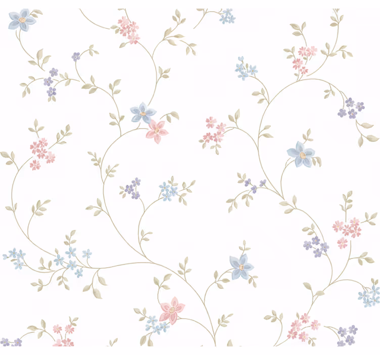 Master bedroom wallpaper classic meadow trail - TenStickers