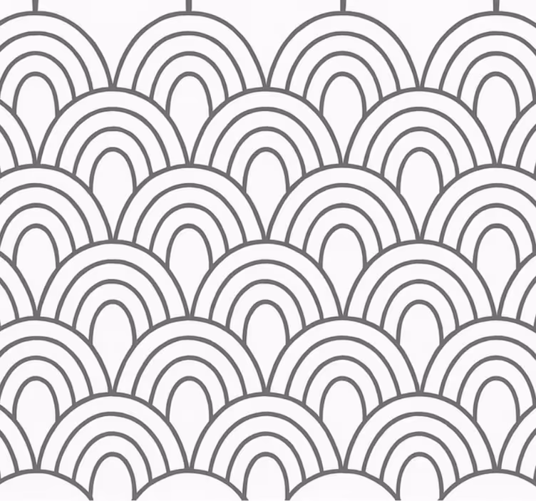 Living room wallpaper in grey stone design - TenStickers
