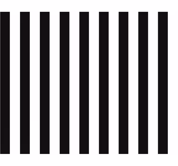 Classic striped living room wallpaper - TenStickers