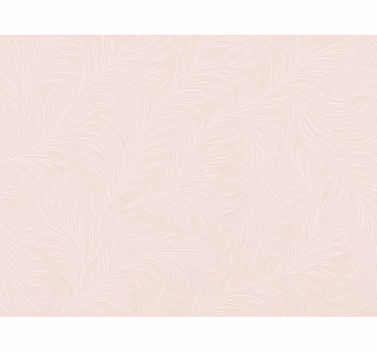 Master bedroom wallpaper soft pink botanical - TenStickers