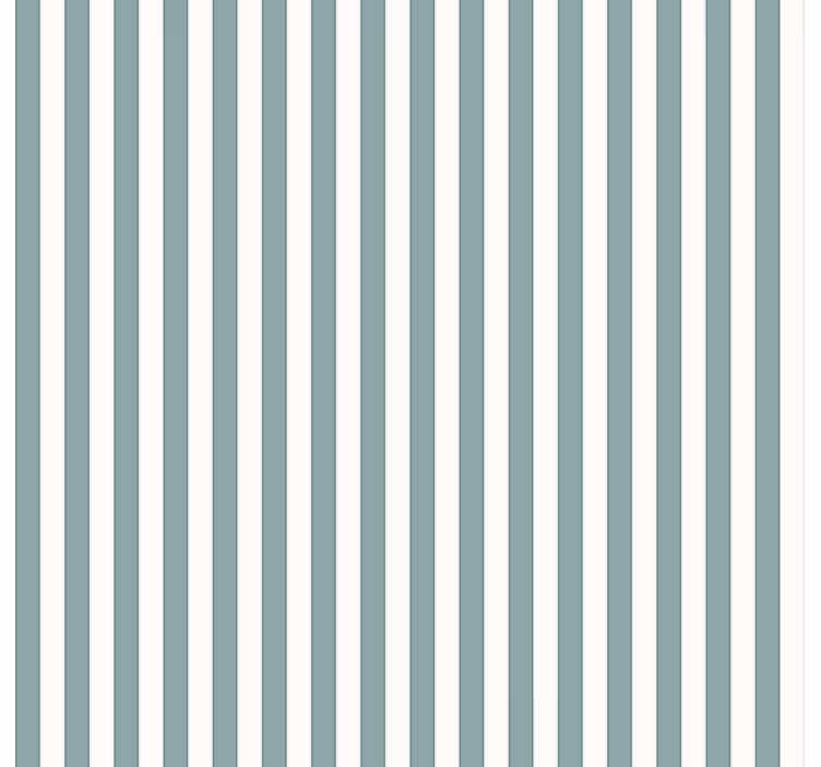 Vertical stripes wallpaper teal pinstripe - TenStickers