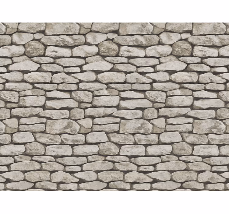 Living room wallpaper 3d stone texture design - TenStickers