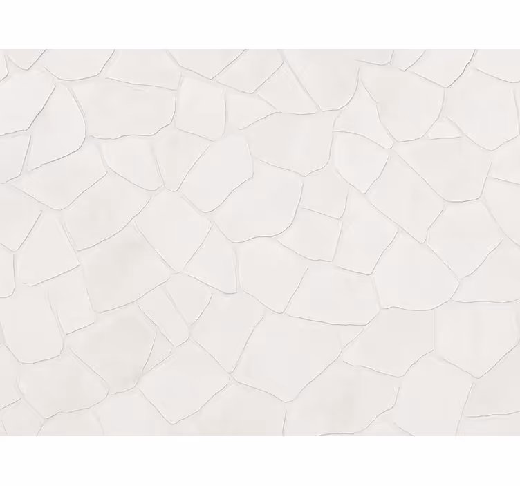 Living room wallpaper white stone washed finish - TenStickers