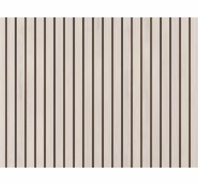 Living room wallpaper light grey wood design - TenStickers