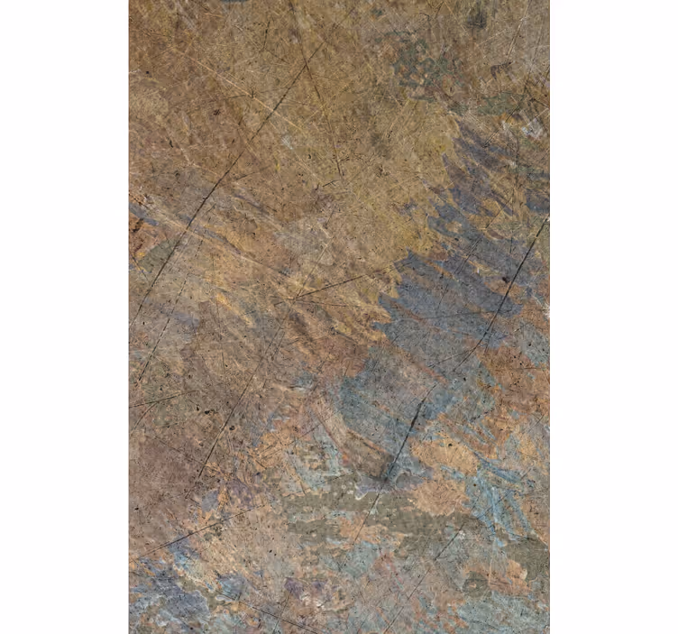 Master bedroom wallpaper concrete effect industrial decor - TenStickers