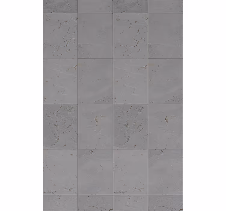 Master bedroom wallpaper concrete collage design - TenStickers