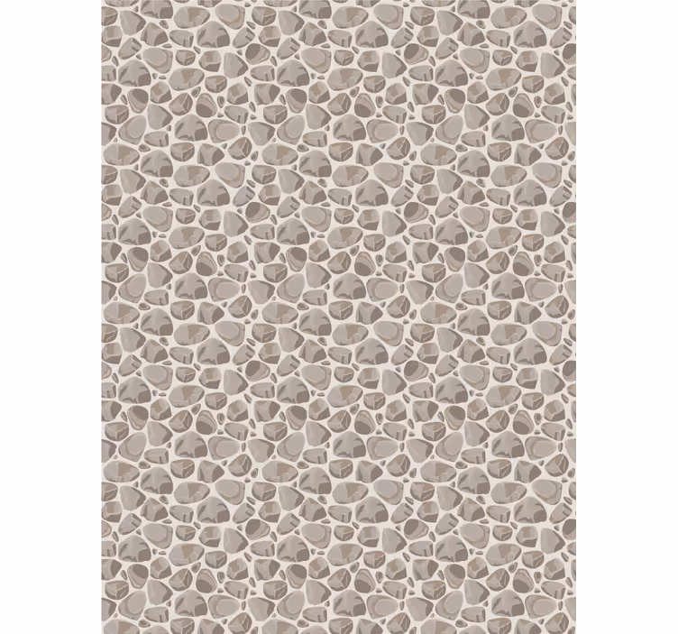 Master bedroom wallpaper rustic stone japandi style - TenStickers