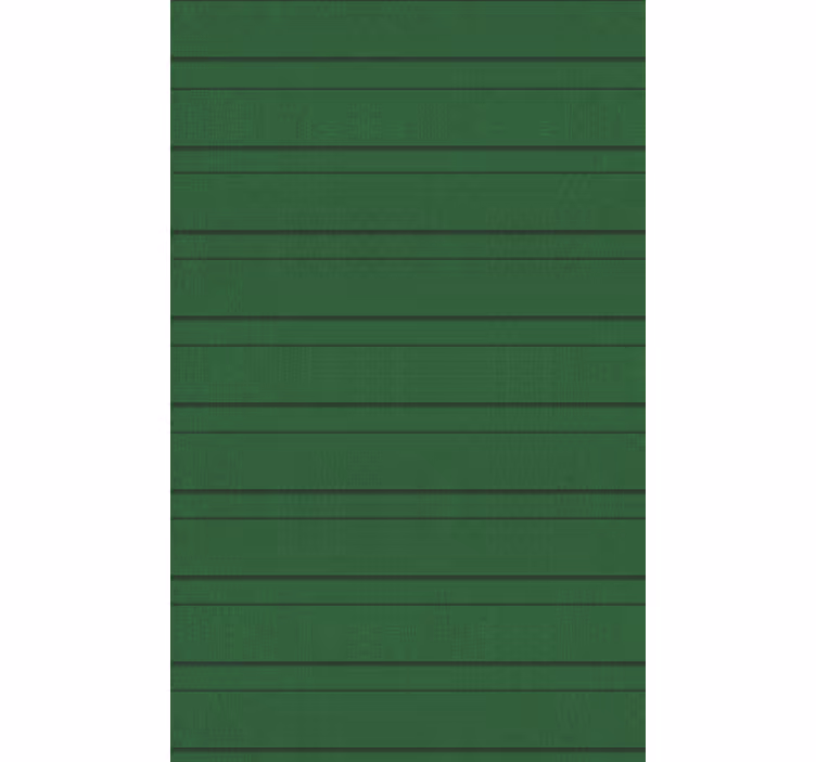 Master bedroom wallpaper in green stripes - TenStickers