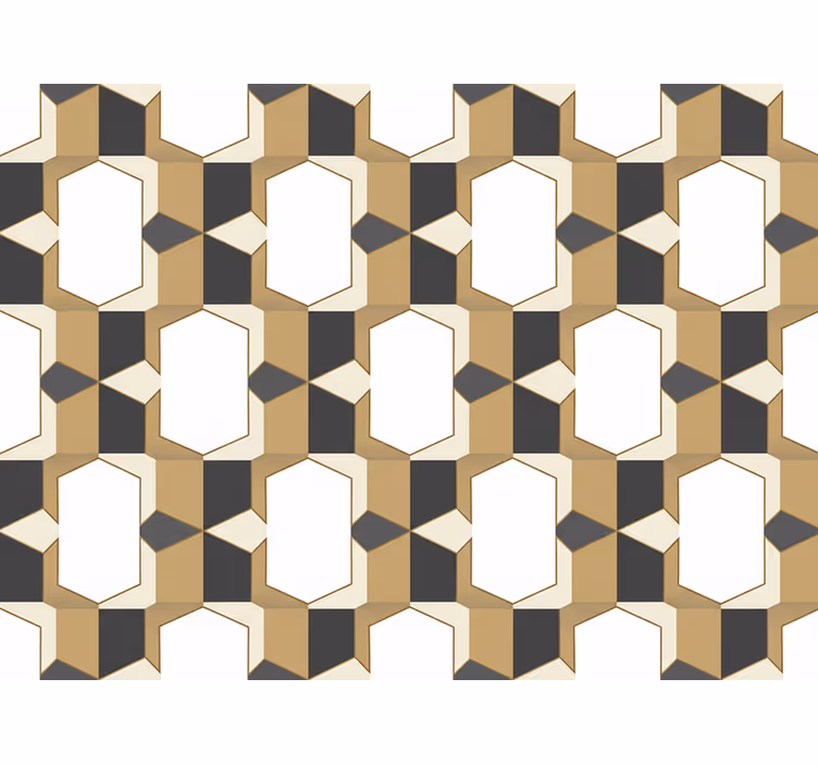 Classic wallpaper checkered design - TenStickers