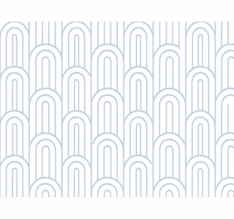 Wallpaper light and airy blue archway - TenStickers