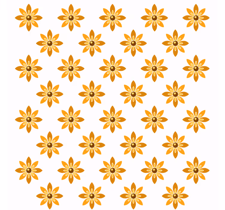 Flower wallpaper secret garden - TenStickers