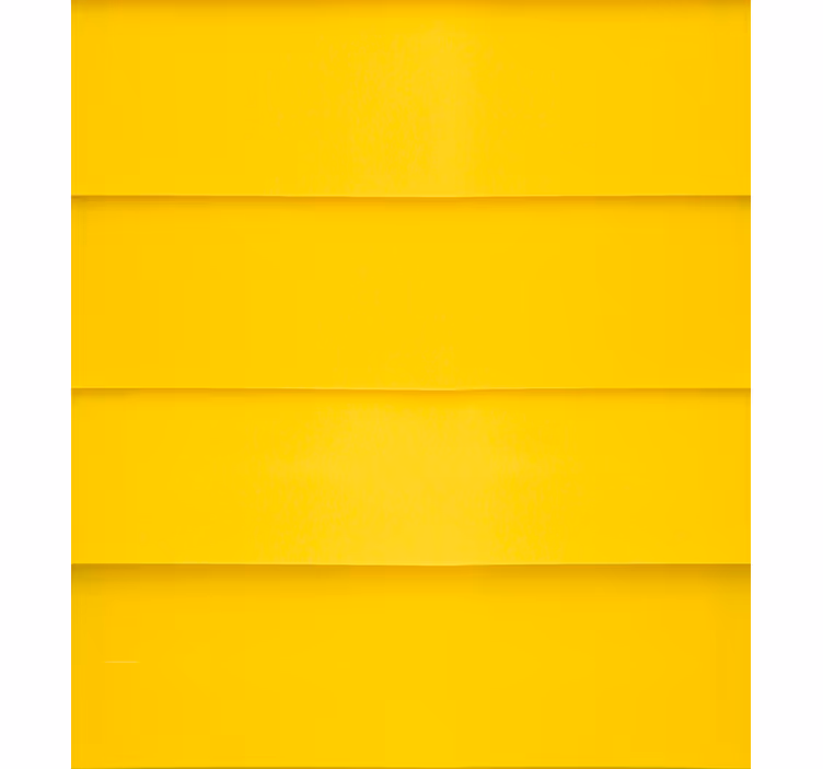 Yellow wallpaper with dark slatted shades - TenStickers