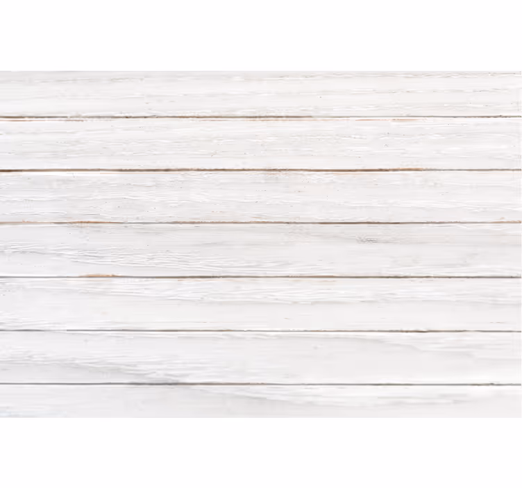 White wallpaper modern white wood design - TenStickers
