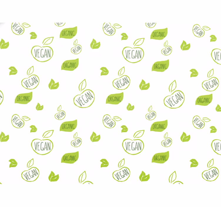 White wallpaper 100% vegan - TenStickers