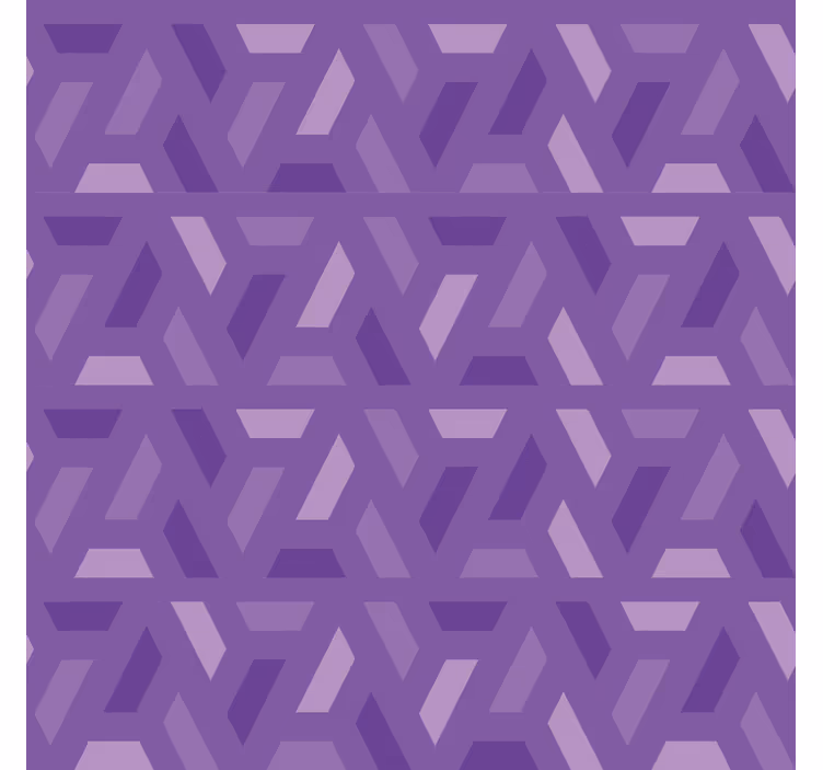 Purple wallpaper in geometric lilac tones - TenStickers