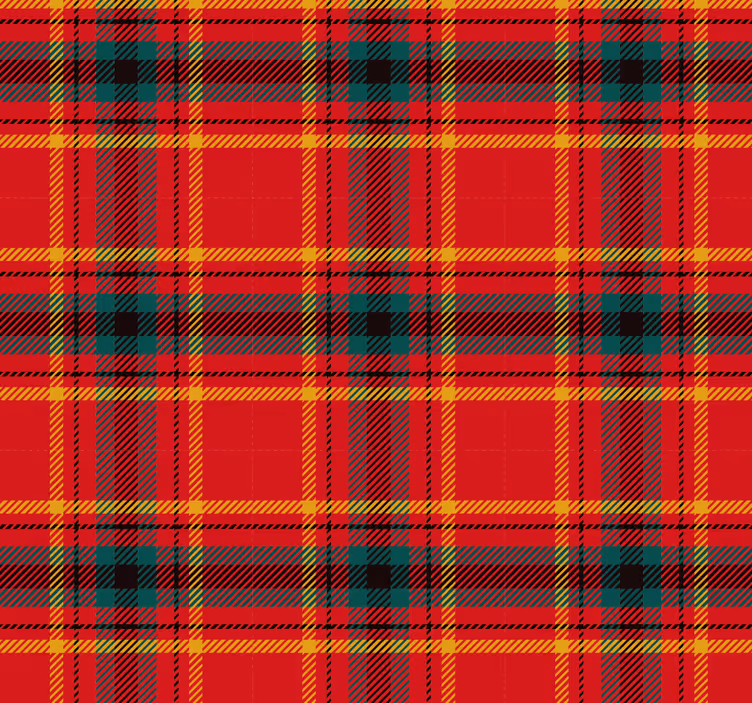 Red wallpaper christmas red tartan texture - TenStickers