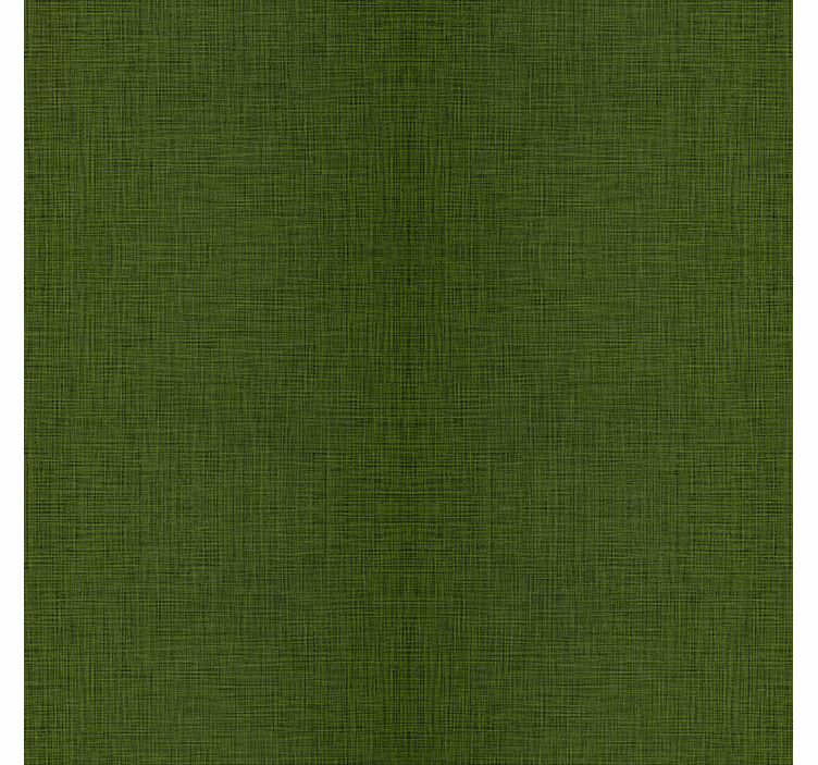 Green wallpaper in a natural fabric texture - TenStickers