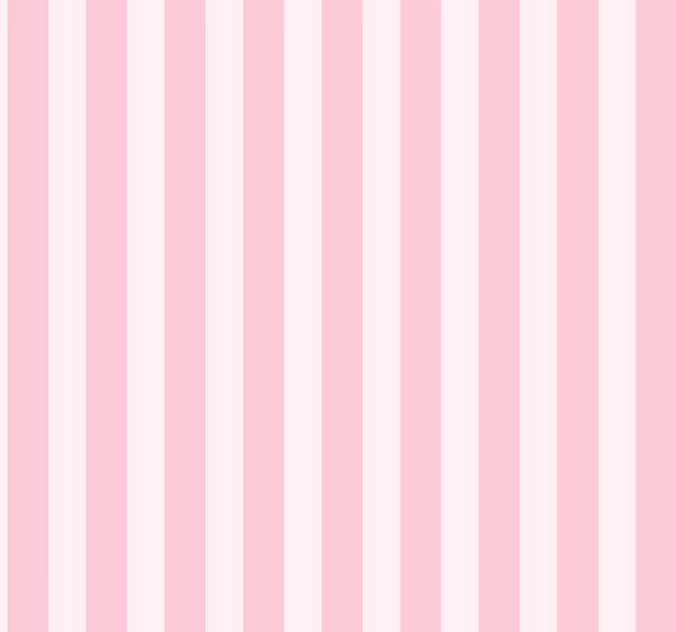 Light Pink Stripes Wallpaper - TenStickers