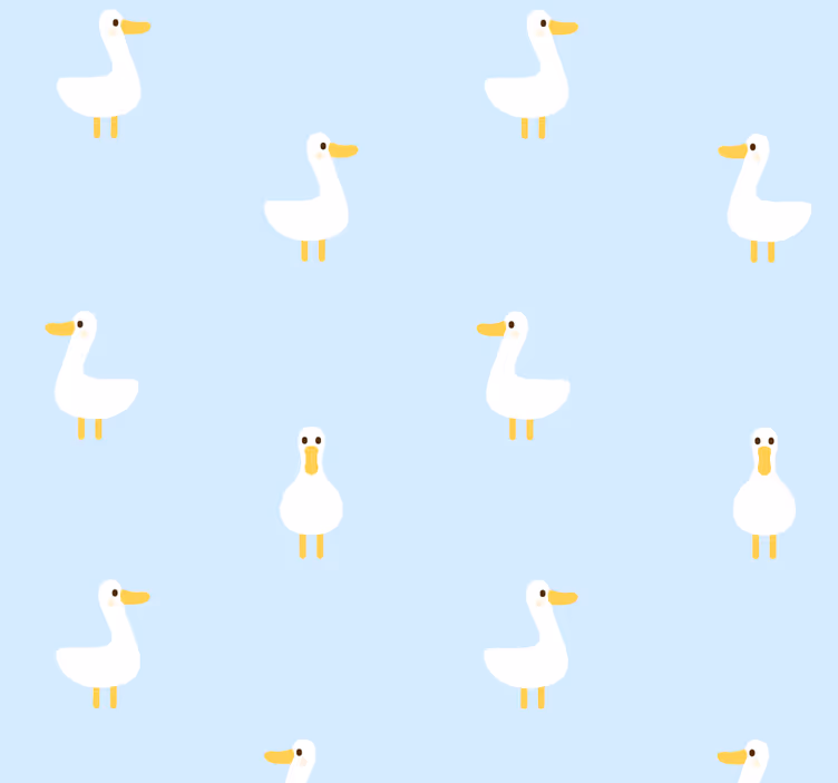 Different geese Animal Wallpaper - TenStickers
