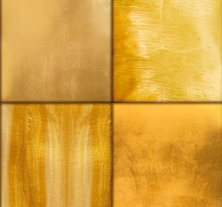 Golden Textured Surface wallpaper - TenStickers