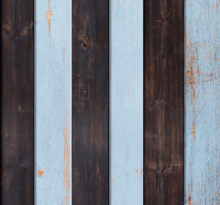 Rustic Plank Pattern wood effect wallpaper - TenStickers