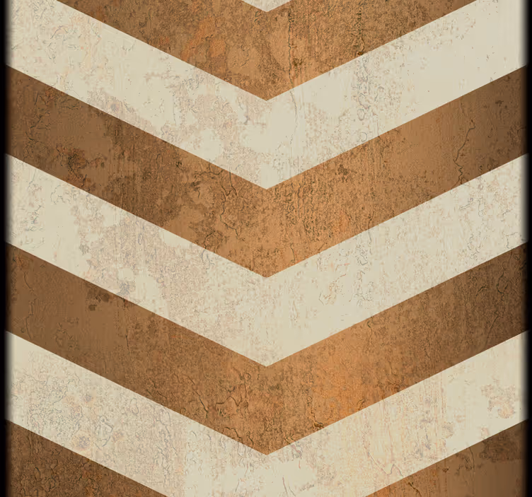 Chevron Lines horizontal stripes wallpaper - TenStickers