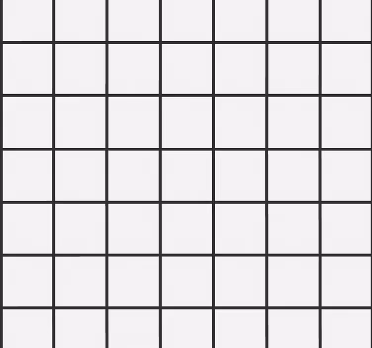 Geometric wallpaper in geometric grid design - TenStickers