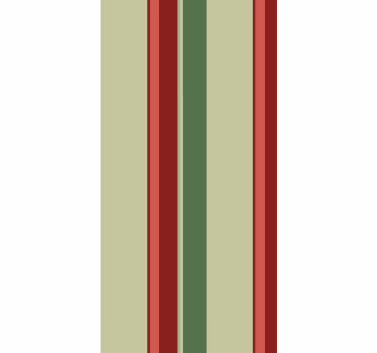 Striped Wall Elegance horizontal stripes wallpaper - TenStickers