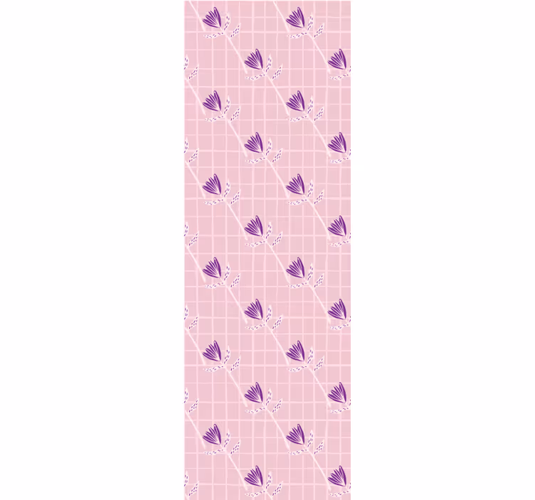 Geometric wallpaper geometric floral design - TenStickers