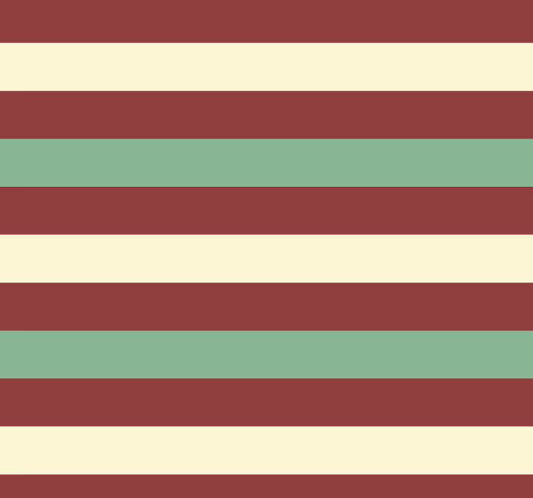 Striped Pattern Design horizontal stripes wallpaper - TenStickers