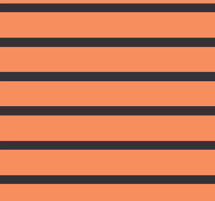 Horizontal stripes wallpaper in horizontal striped pattern - TenStickers