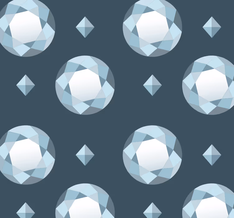 Geometric Orb Pattern wallpaper polka dots - TenStickers