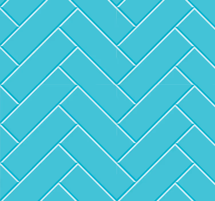 Chevron Pattern geometric wallpaper - TenStickers