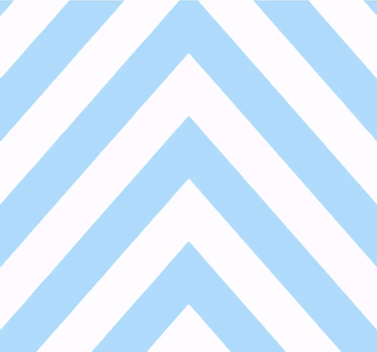 Chevron Zigzag geometric wallpaper - TenStickers