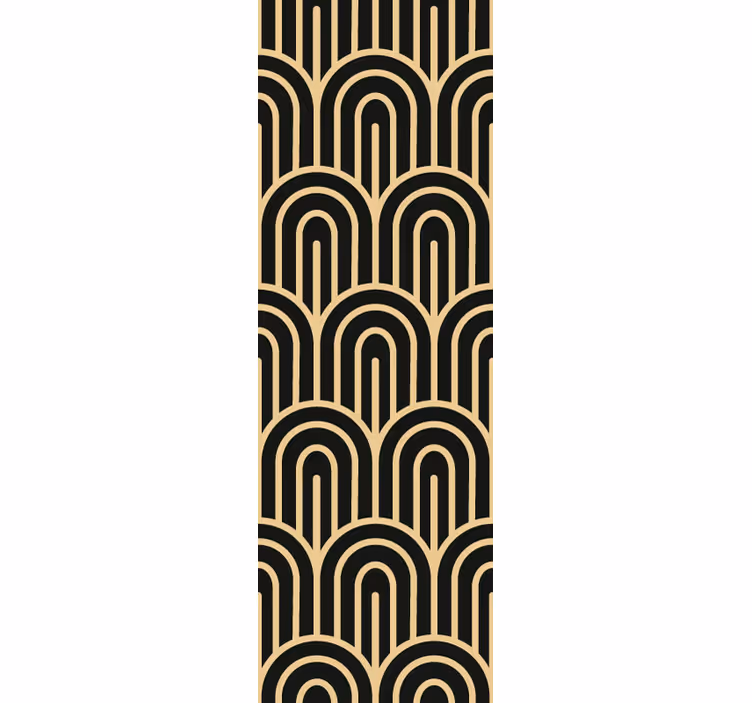 Geometric Gateway geometric wallpaper - TenStickers