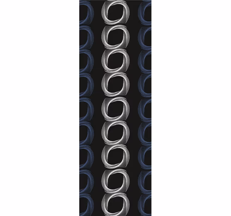 Circle Patterns abstract wallpaper - TenStickers
