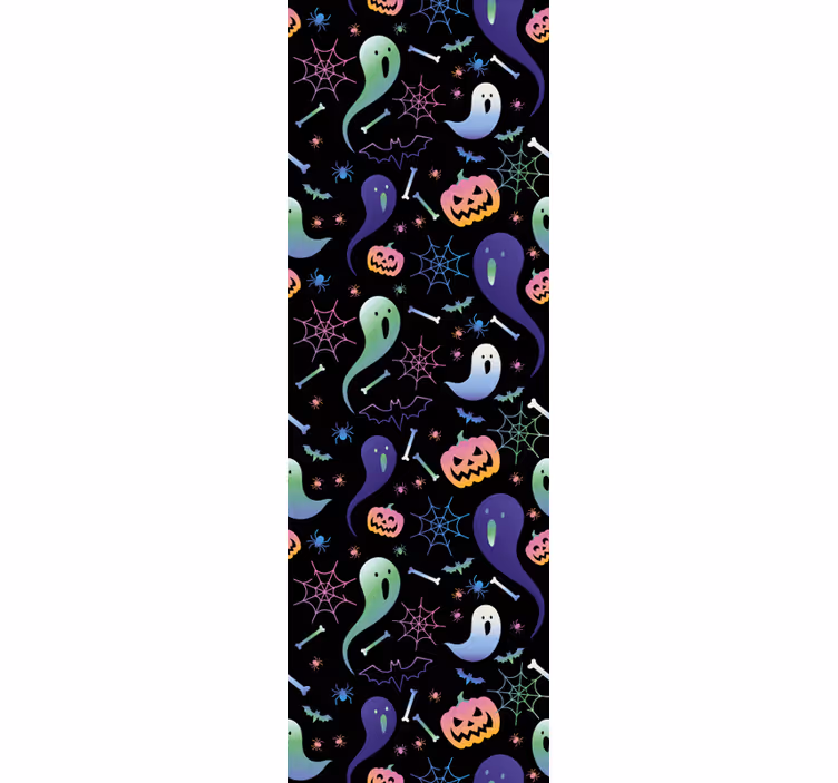 Halloween Motifs spooky wallpaper - TenStickers