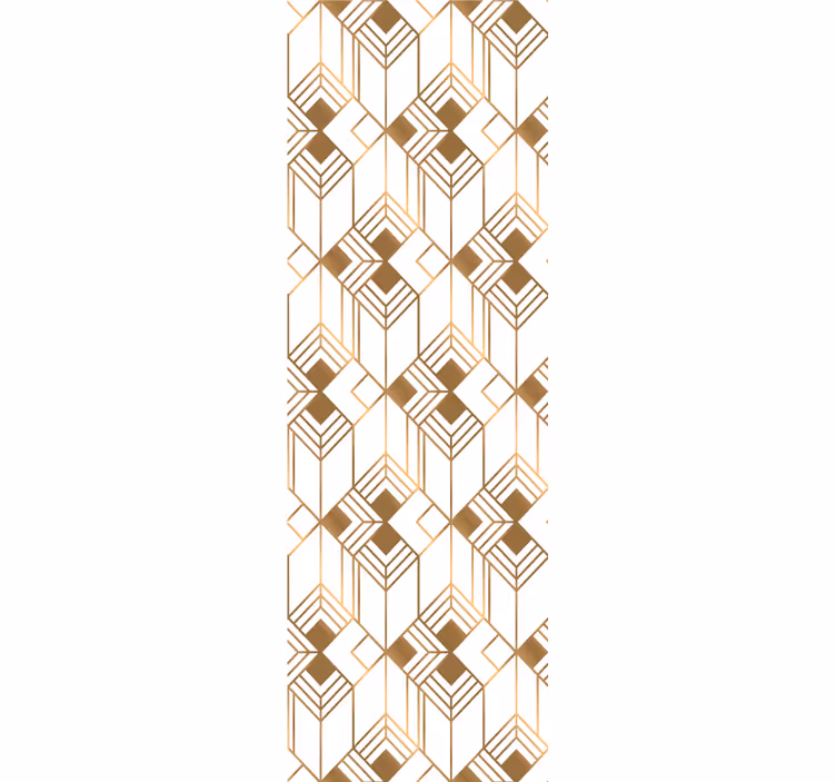 Geometric lines art  striped wallpaper - TenStickers