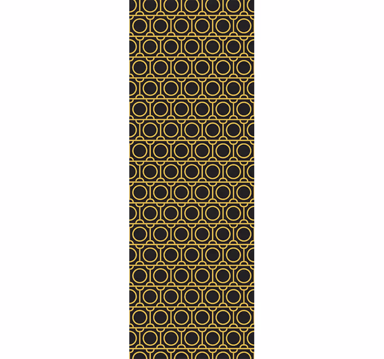 Geometric Circles geometric wallpaper - TenStickers